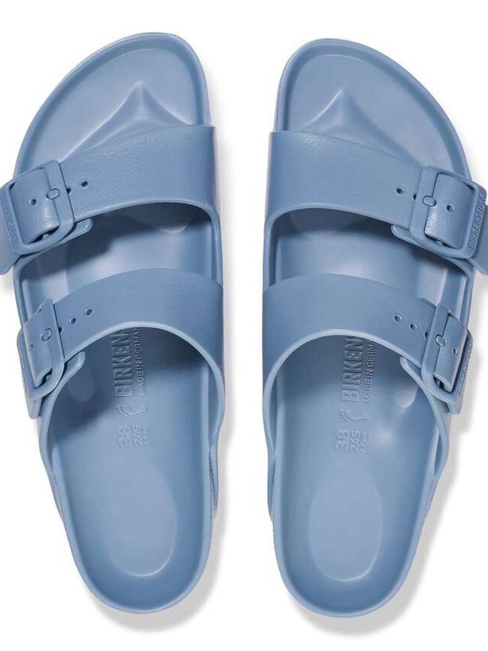 Birkenstock Arizona EVA Slide Sandals in Light Blue